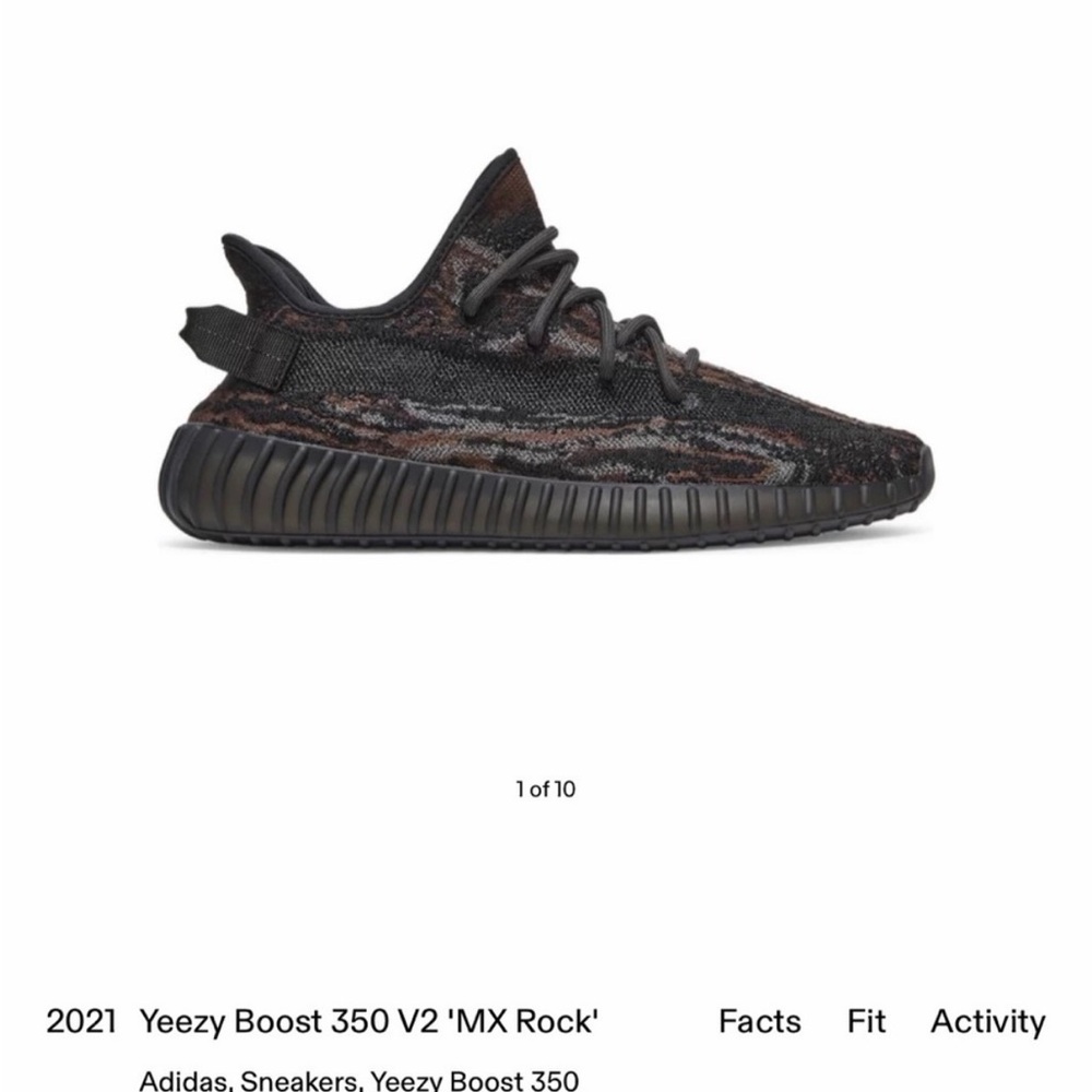adidas Yeezy Boost 350 V2 - Black & Brown Knit